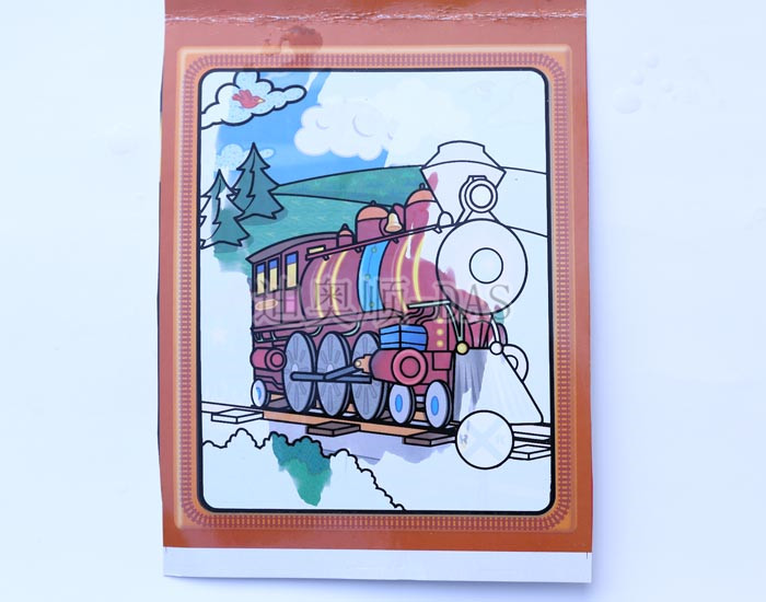 遇水變透明油墨